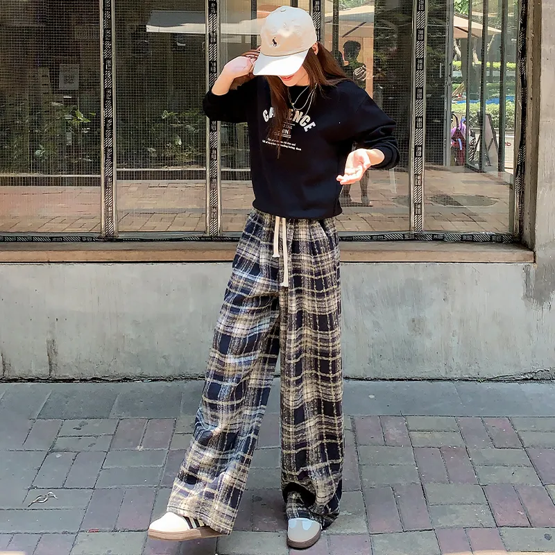 ZAZN Casual Pants Women's Black-4