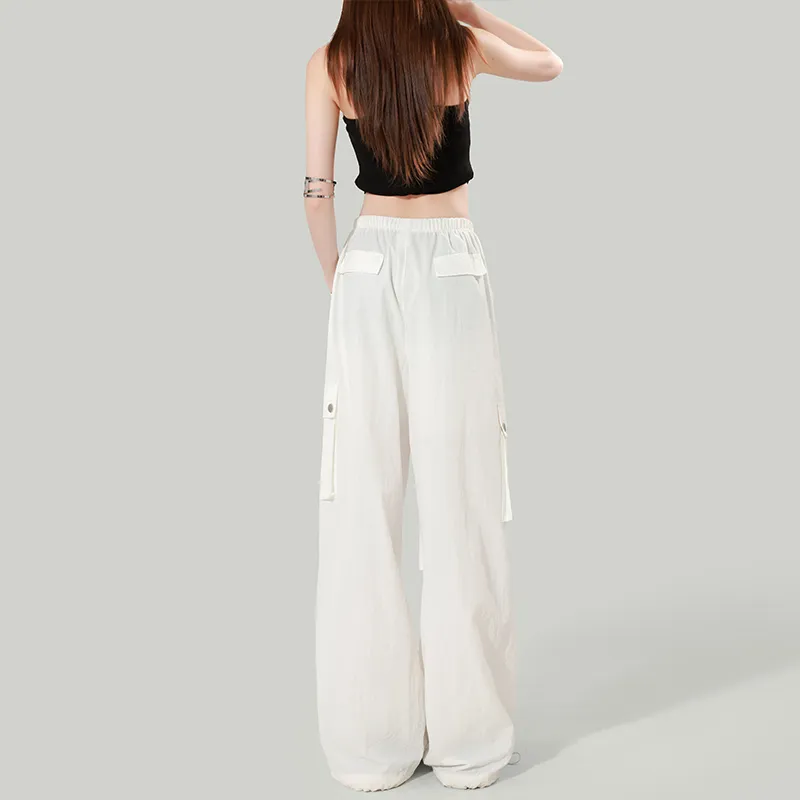 ZAZN Casual Pants Women's White-5