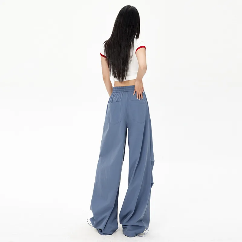 ZAZN Casual Pants Women's Navy Blue-55