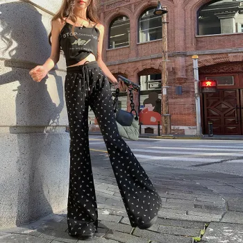 ZAZN Casual Pants Women's Black
