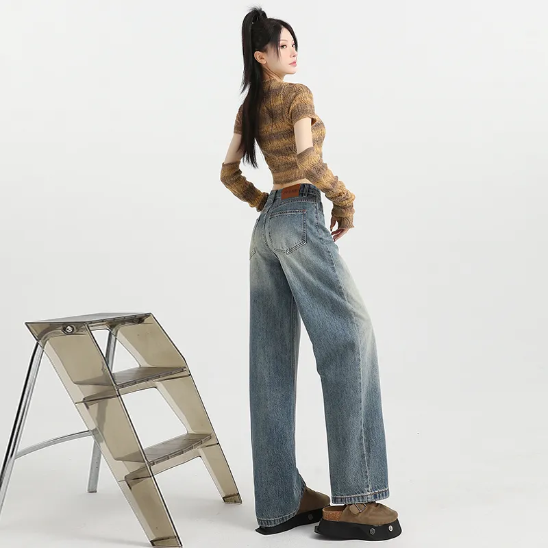 ZAZN Jeans Women's Vintage Blue-6
