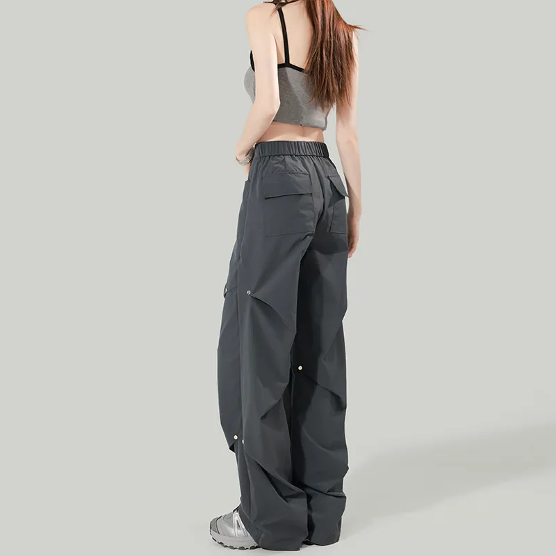 ZAZN Cargo Pants Women's Dark Gray-5