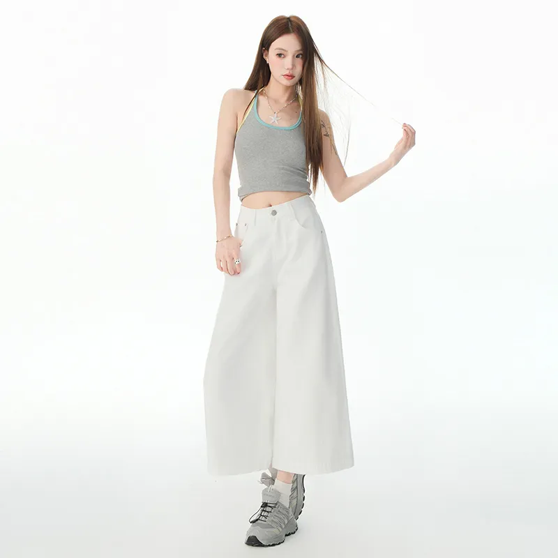 ZAZN Jeans Women's White-0