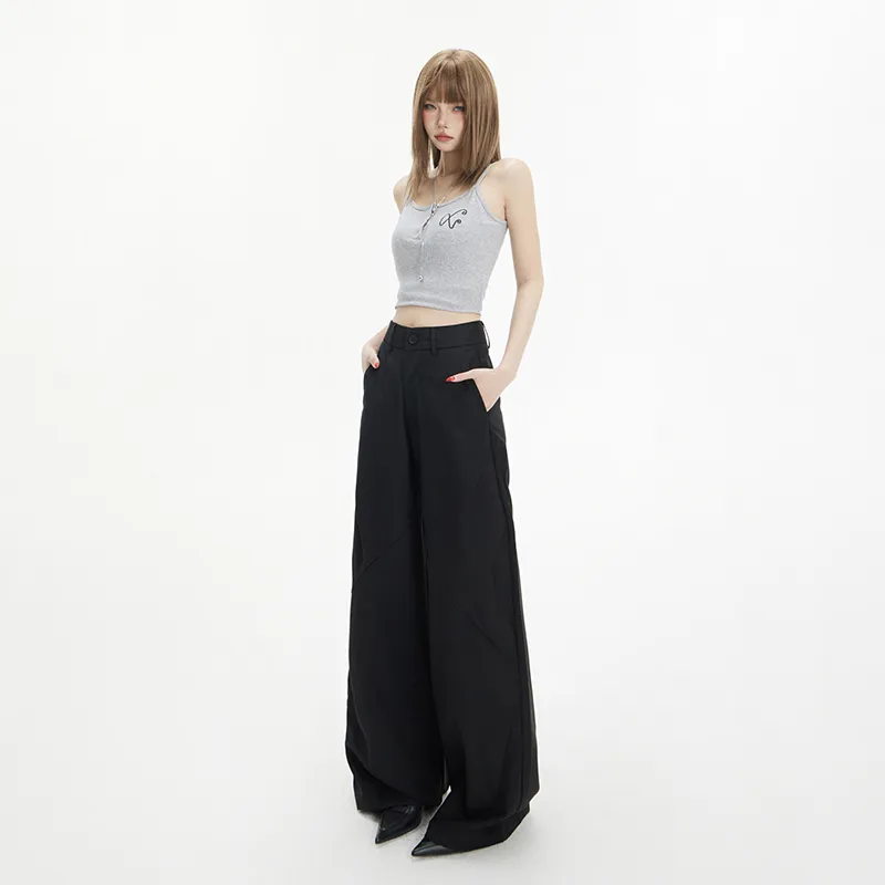 ZAZN Casual Pants Women's Black-2
