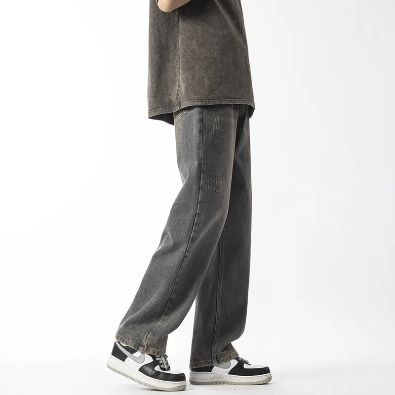 ZAZN Jeans Unisex Elegant Gray-5