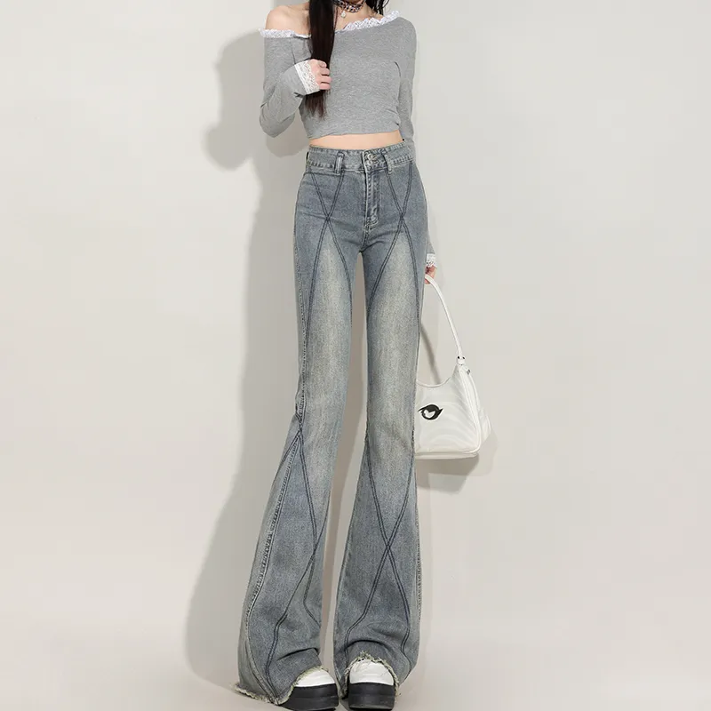ZAZN Jeans Women's Vintage Blue-2
