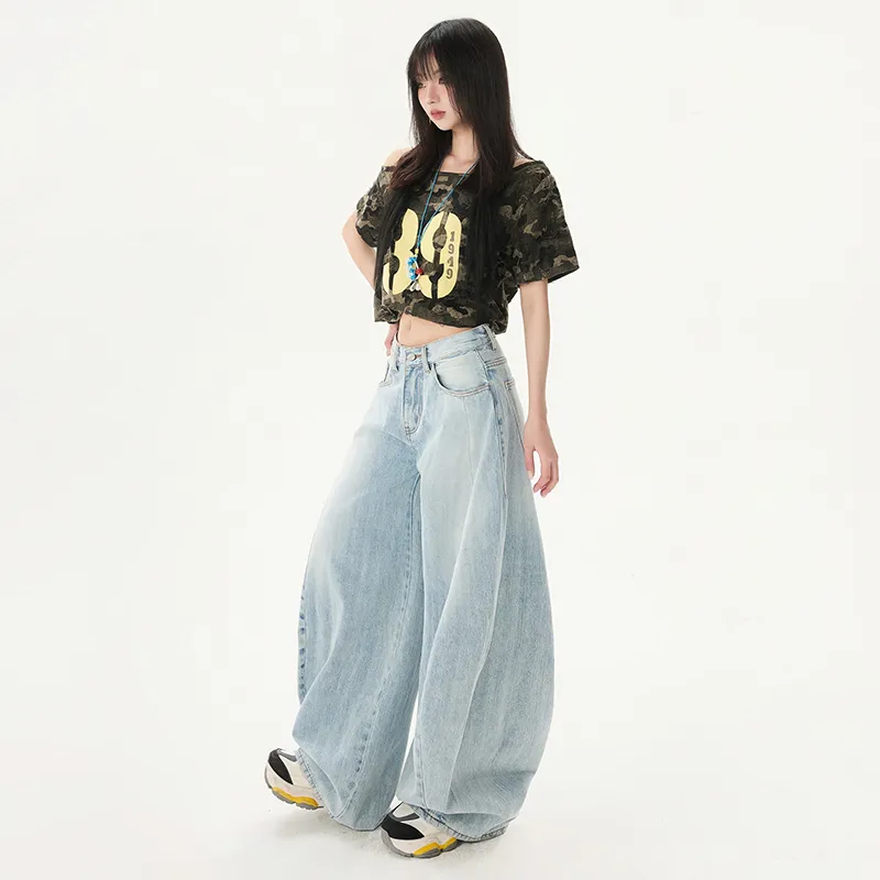 ZAZN Jeans Women's Bamboo Blue-4