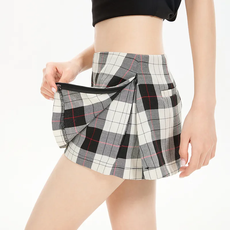 ZAZN Casual Short Skirts Women's-4