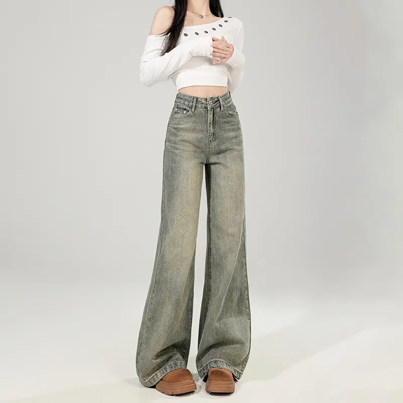 ZAZN Jeans Women's Vintage Blue-11
