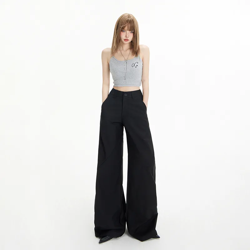 ZAZN Casual Pants Women's Black-5