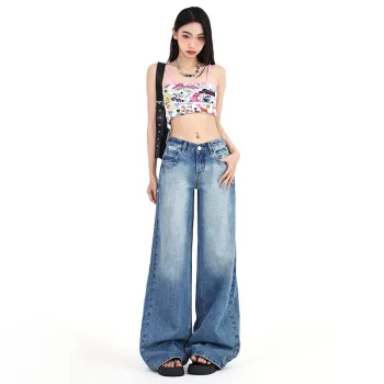 ZAZN Jeans Women's Vintage Blue