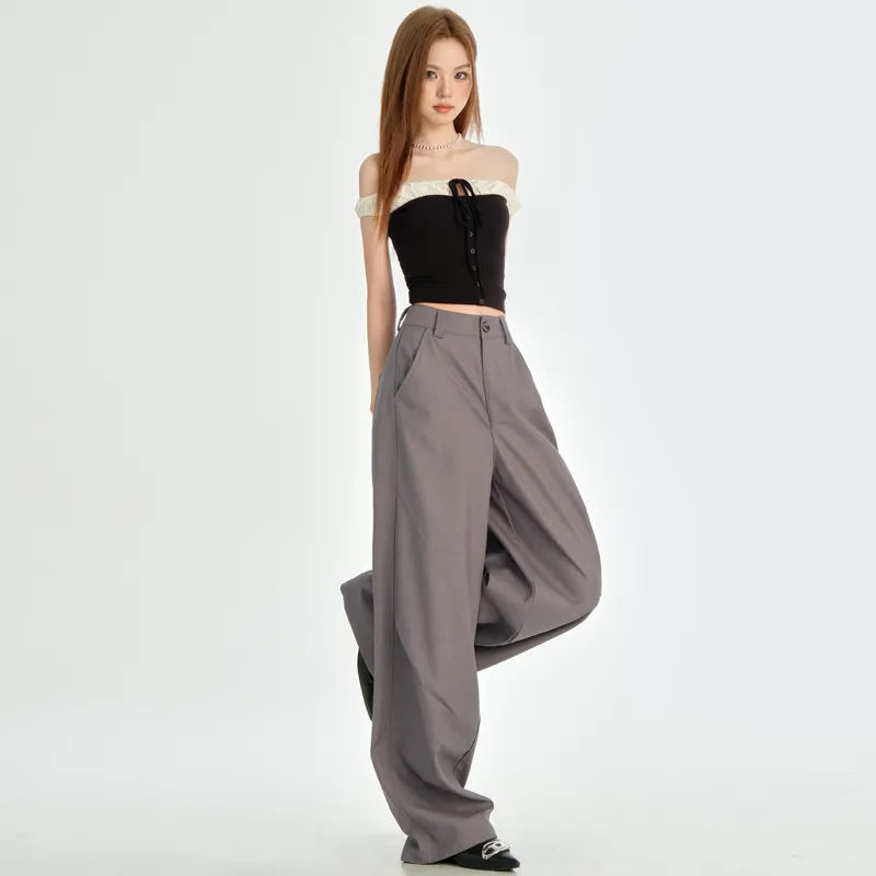 ZAZN Casual Pants Women's Black-28