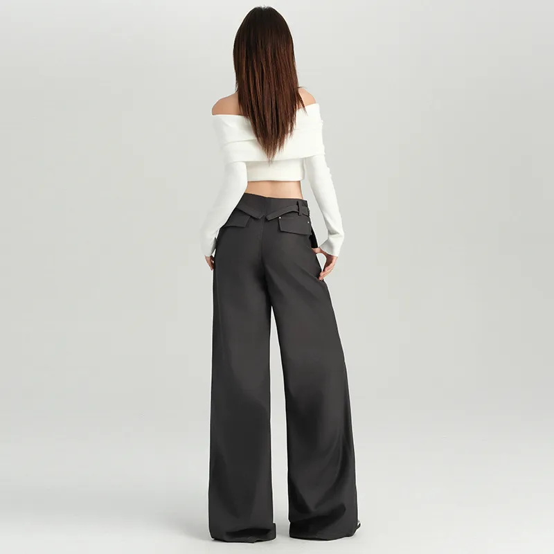 ZAZN Casual Pants Women's Black-8