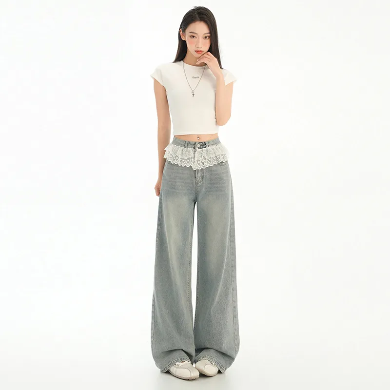 ZAZN Jeans Women's Washed Color-10