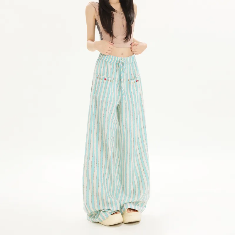 ZAZN Casual Pants Women's Lake Green-12