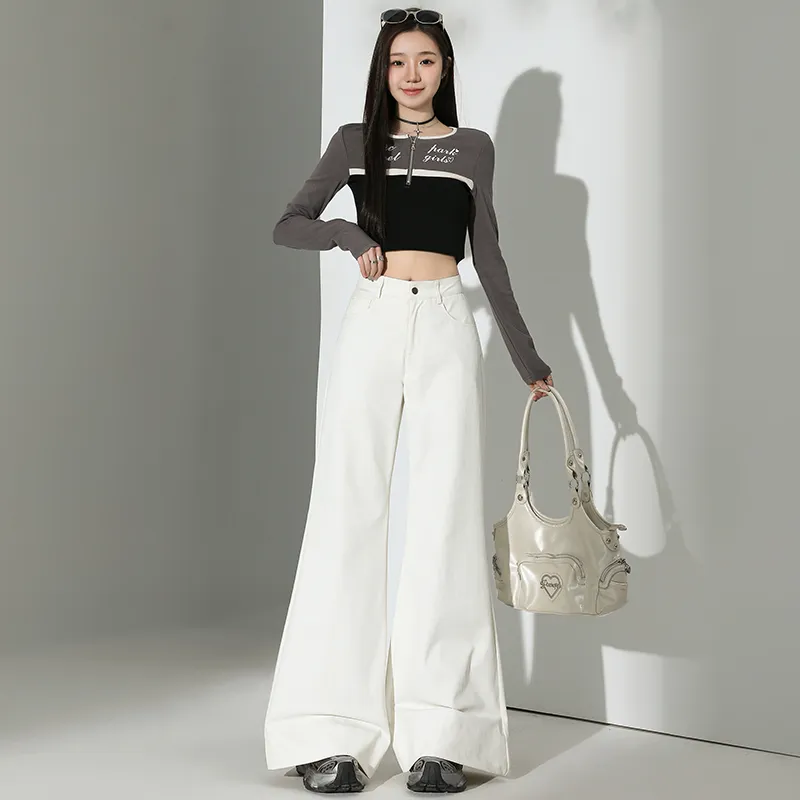 ZAZN Casual Pants Women's Beige-1