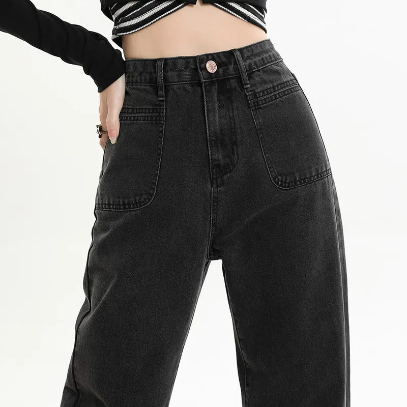 ZAZN Jeans Women's Black Gray Color-19