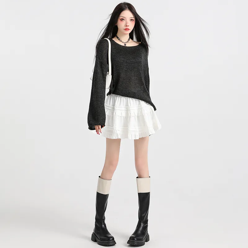 ZAZN Casual Short Skirts Women's-5