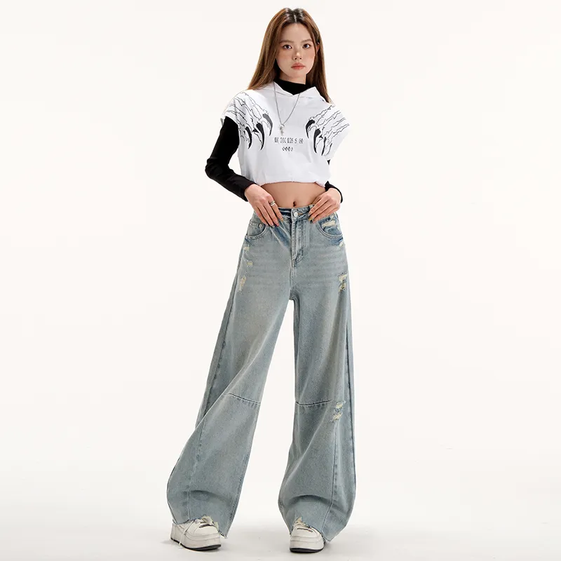 ZAZN Jeans Women's Light-4