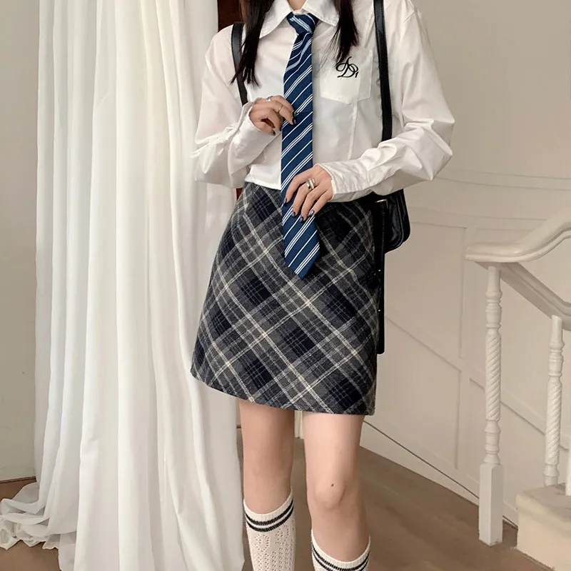 ZAZN Casual Short Skirts Women's Coffee-11