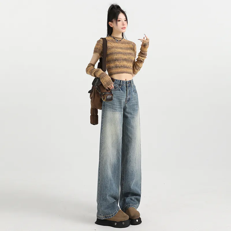 ZAZN Jeans Women's Vintage Blue-3
