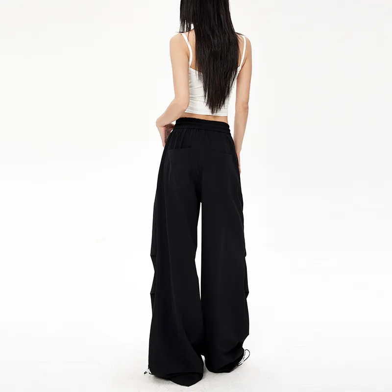 ZAZN Casual Pants Women's Navy Blue-62