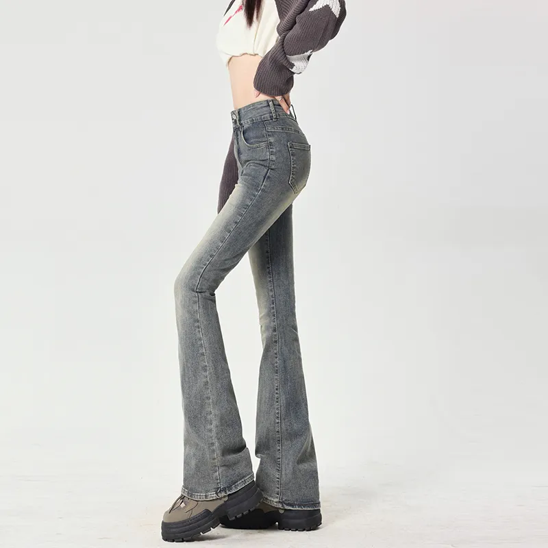 ZAZN Jeans Women's Black Gray Color-10