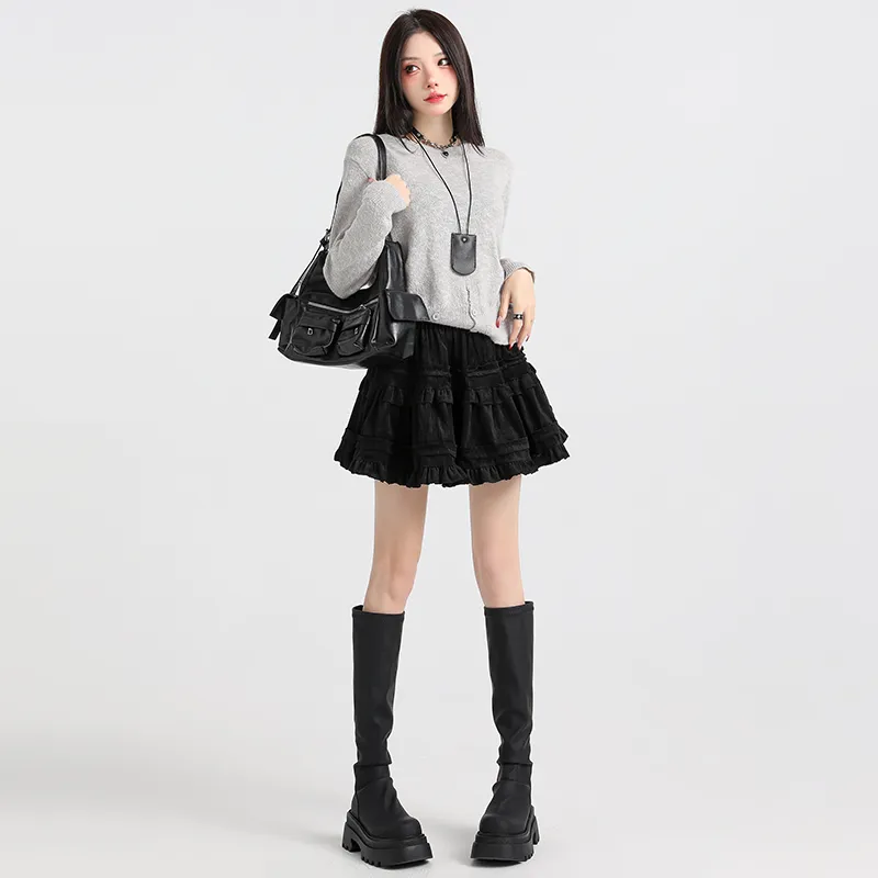 ZAZN Casual Short Skirts Women's-2