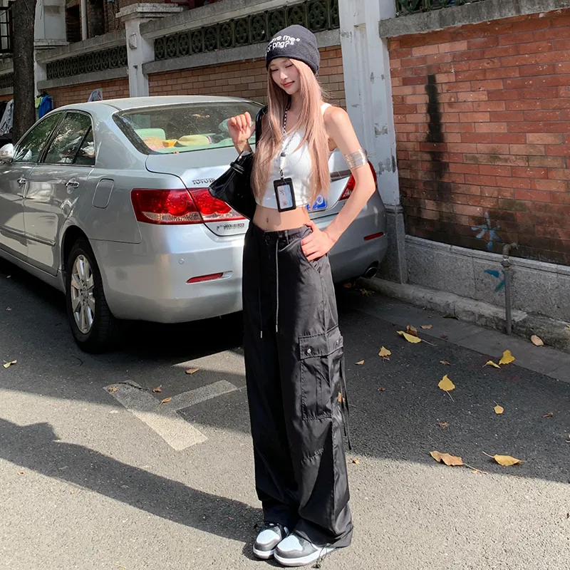 ZAZN Casual Pants Women's Black-8