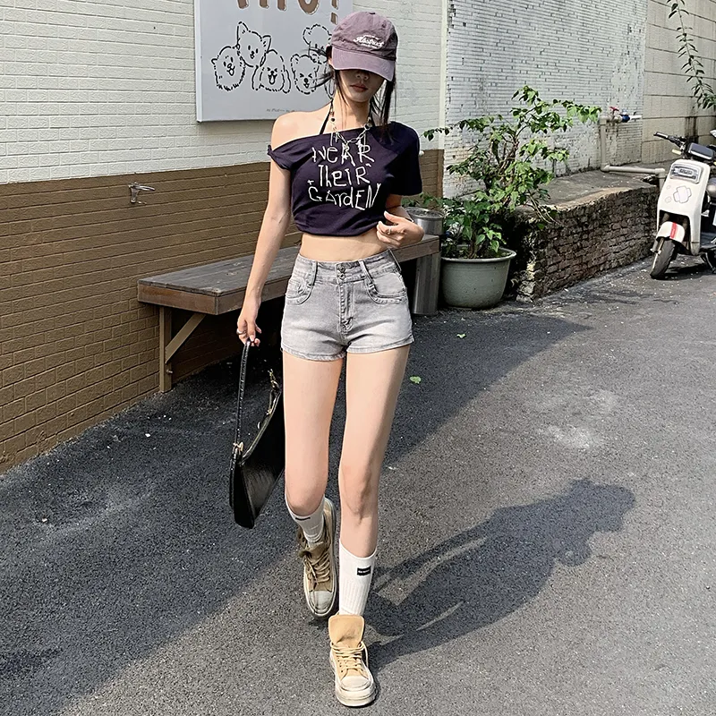 ZAZN Denim Shorts Women's-10