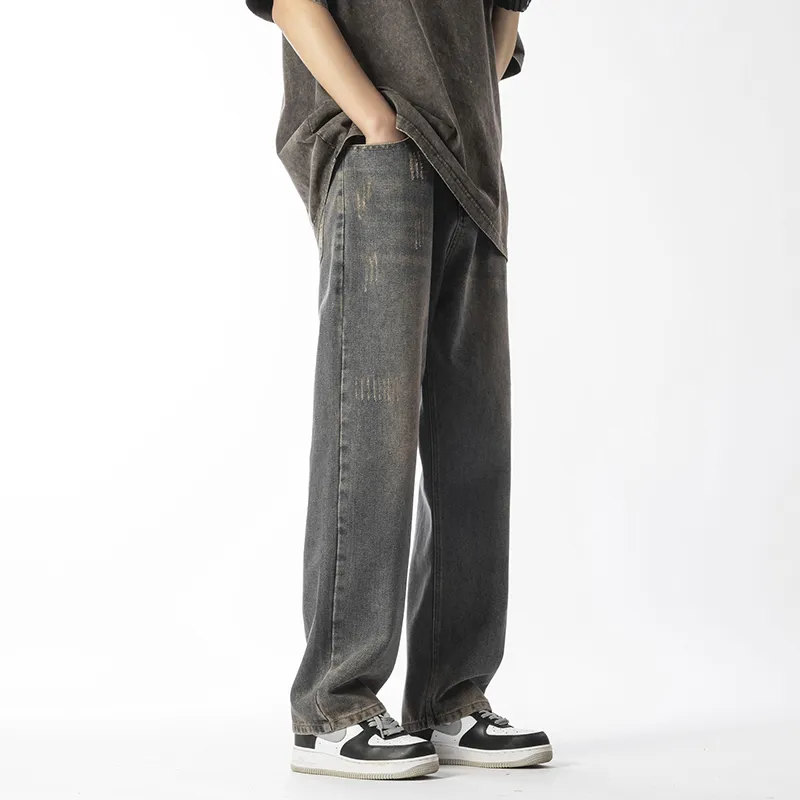 ZAZN Jeans Unisex Elegant Gray-4