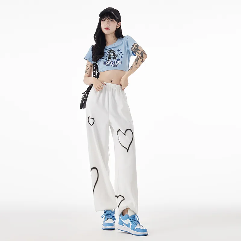 ZAZN Casual Pants Women's White-6