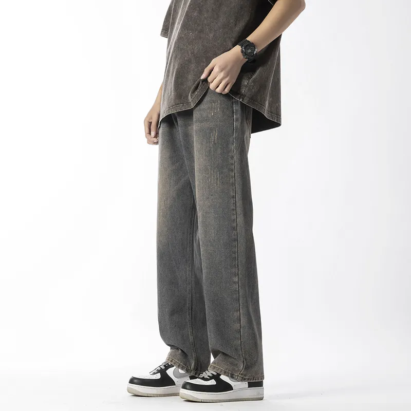 ZAZN Jeans Unisex Elegant Gray-3