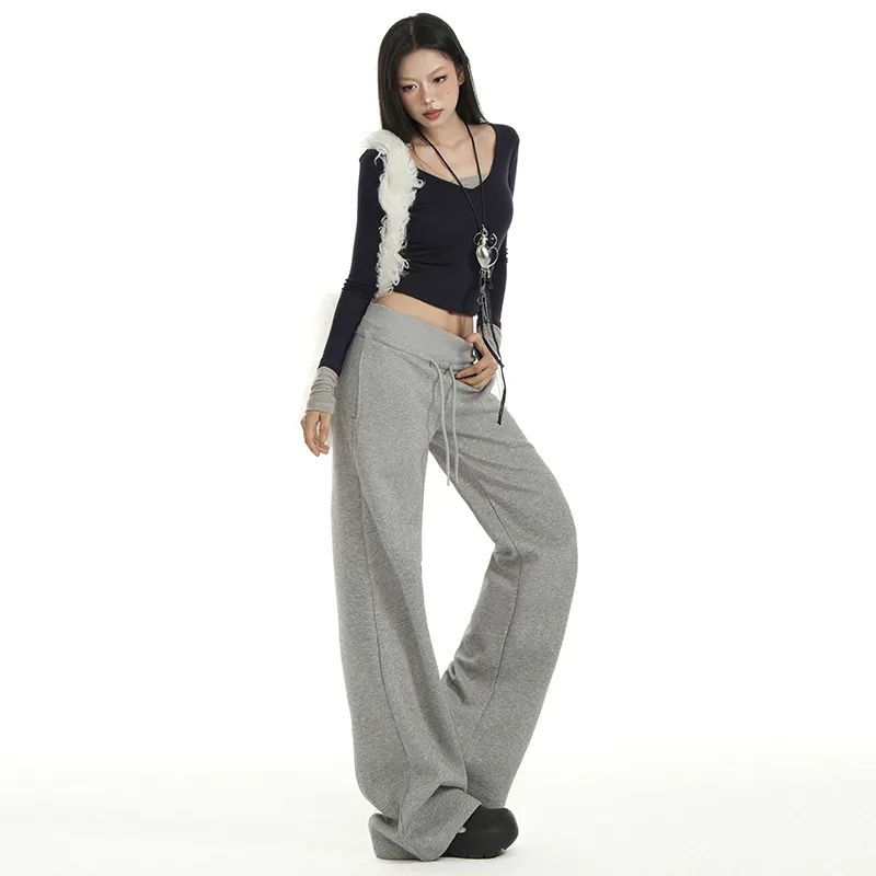 ZAZN Casual Pants Women's White-17