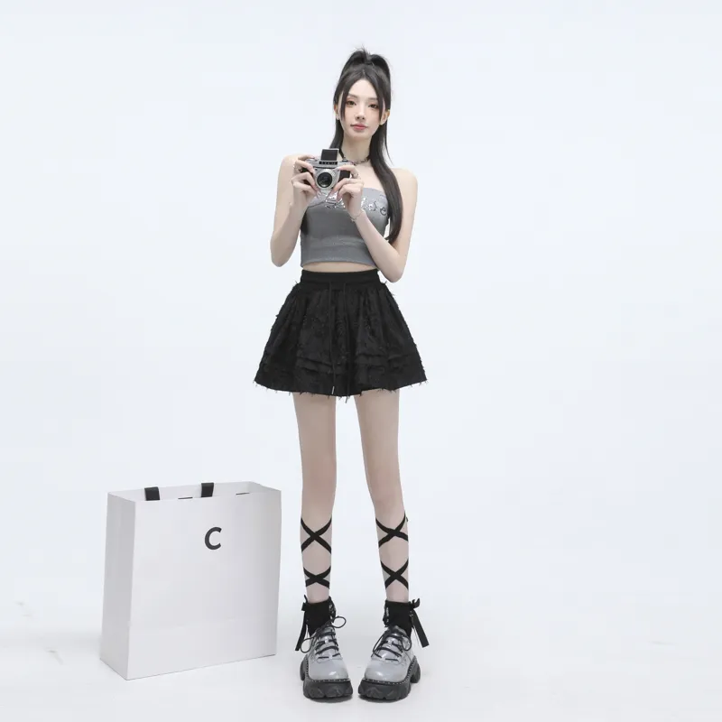 ZAZN Casual Short Skirts Women's-10