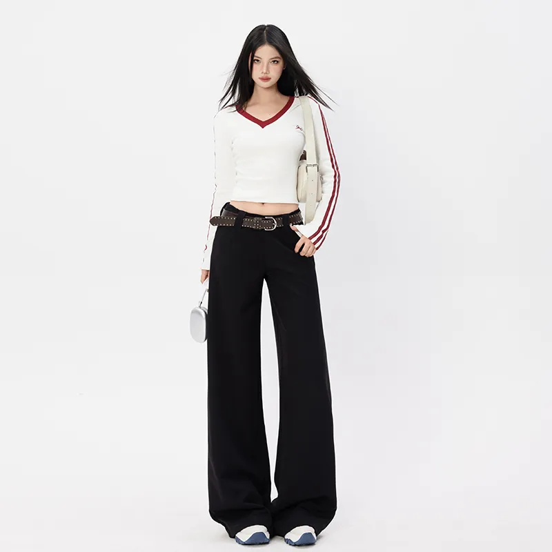 ZAZN Casual Pants Women's Black-2