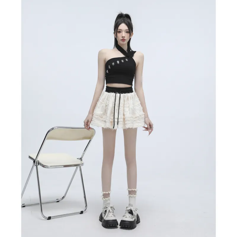 ZAZN Casual Short Skirts Women's-6