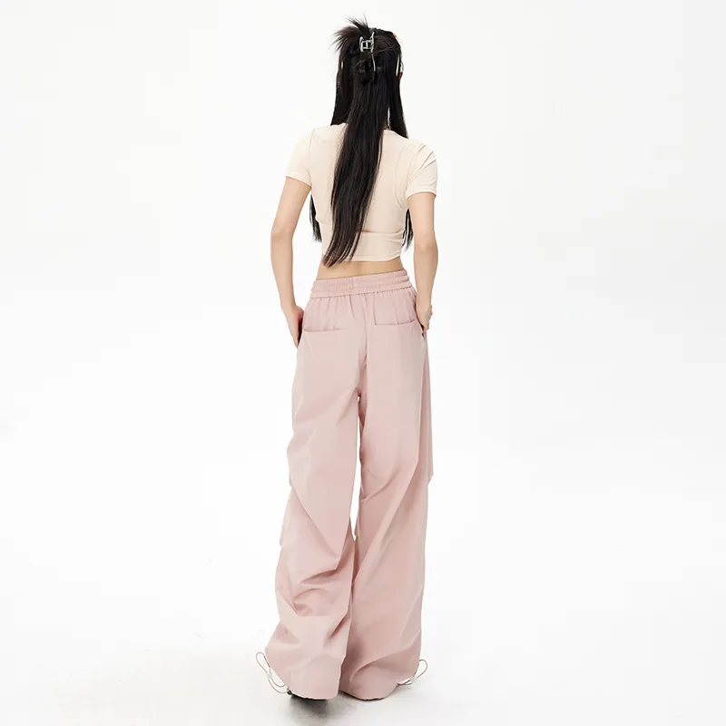 ZAZN Casual Pants Women's Navy Blue-34