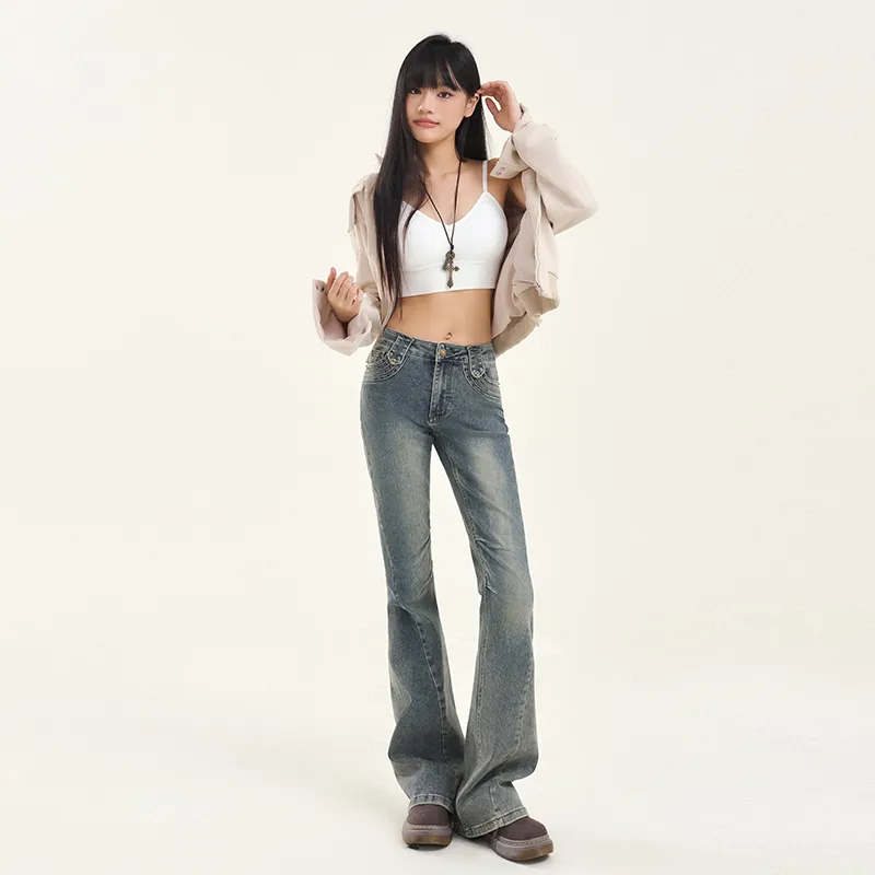 ZAZN Jeans Women's Vintage Blue-1