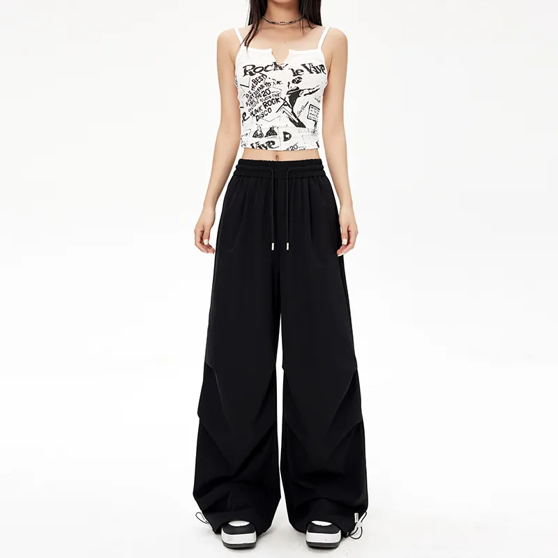 ZAZN Casual Pants Women's Navy Blue-68