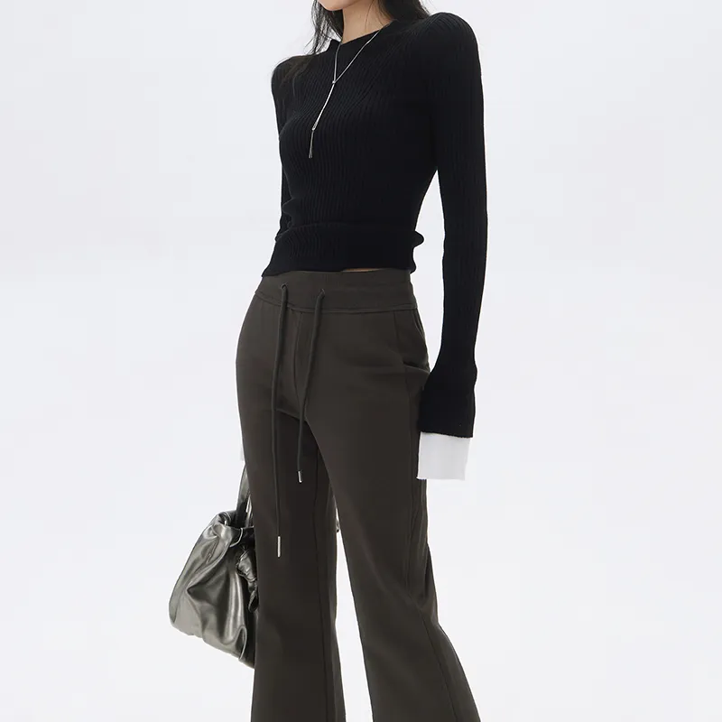ZAZN Casual Pants Women's White-28