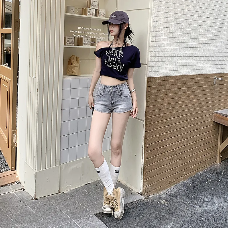ZAZN Denim Shorts Women's-11