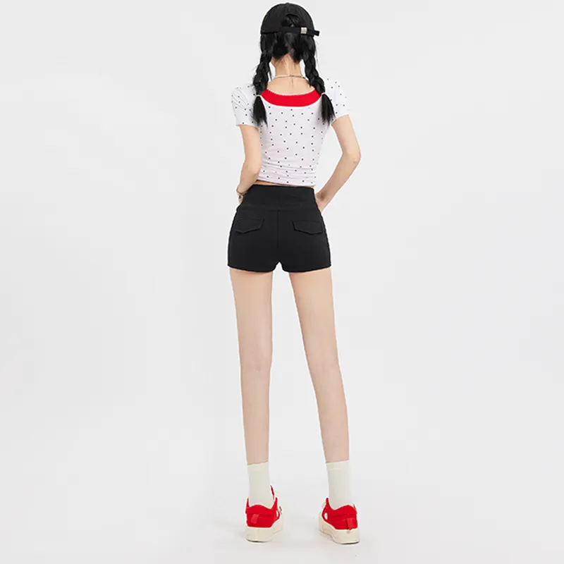 ZAZN Casual Shorts Women's-5