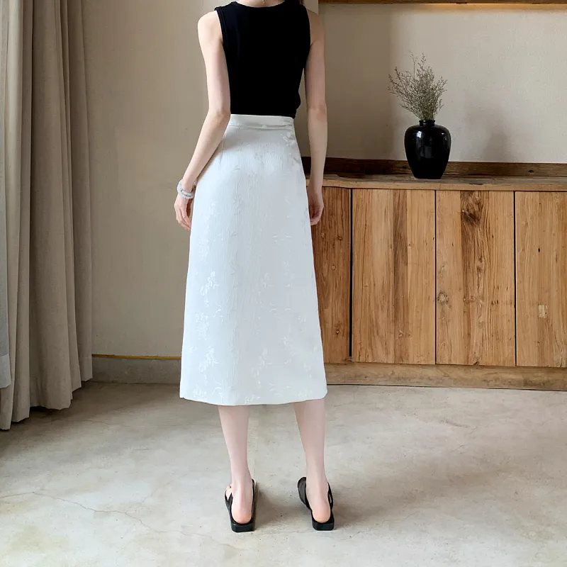 ZAZN Casual Long Skirts Women's-2