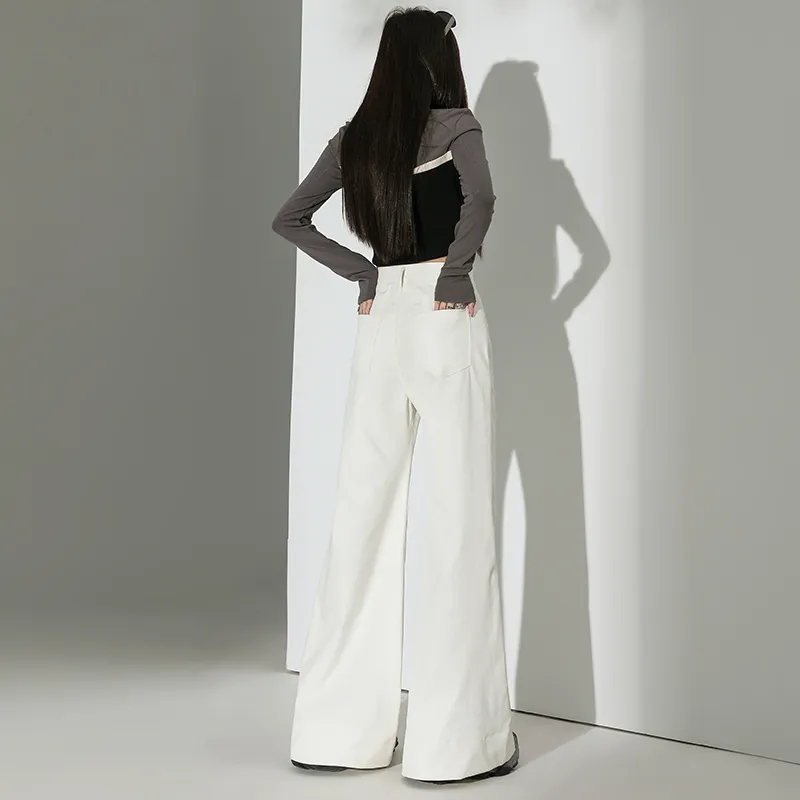 ZAZN Casual Pants Women's Beige-10