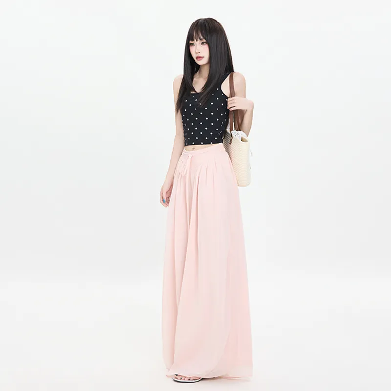 ZAZN Casual Pants Women's Dusty Pink-5