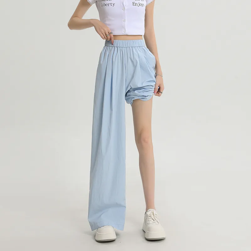 ZAZN Casual Pants Women's Sky Blue-1
