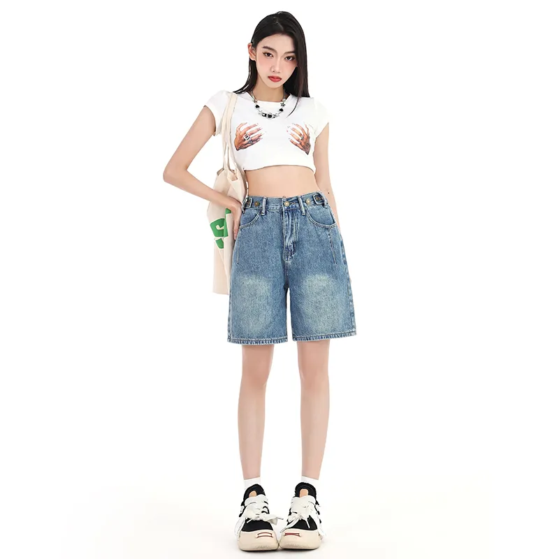 ZAZN Denim Shorts Women's-2