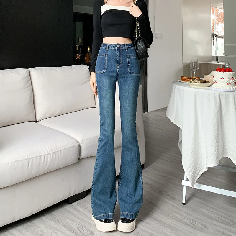 ZAZN Jeans Women's Vintage Blue-2