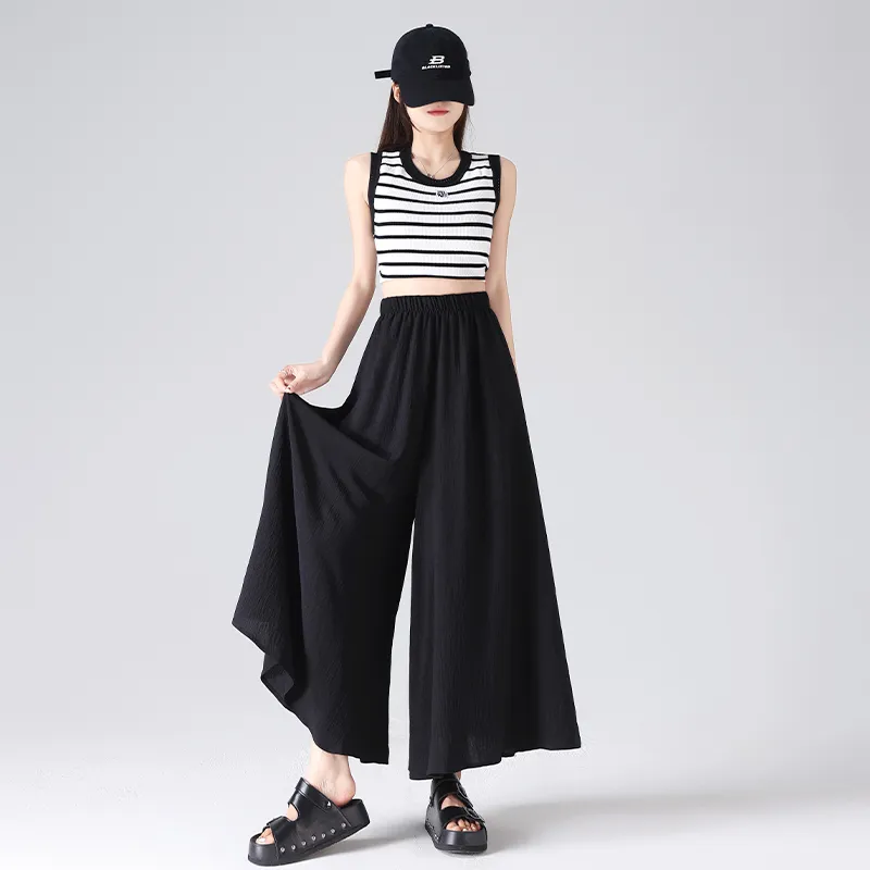 ZAZN Casual Pants Women's Black-3